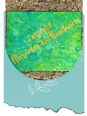 Abundance - Affirmation Painting