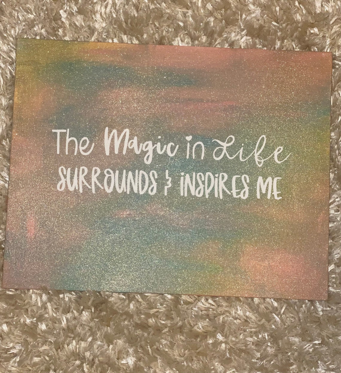 Magical Life - Affirmation Painting