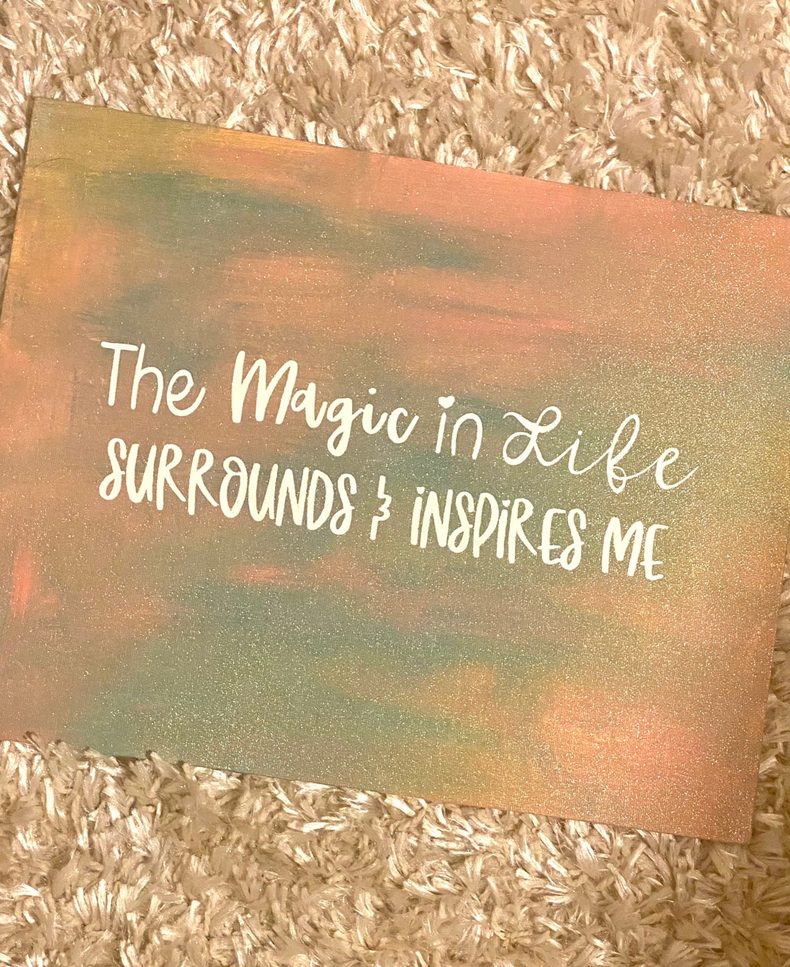 Magical Life - Affirmation Painting